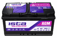Ista Start-Stop AGM 95 R+