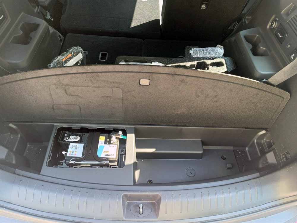 Hyundai Santa Fe Hybrid багажник Hyundai Santa Fe Hybrid багажник